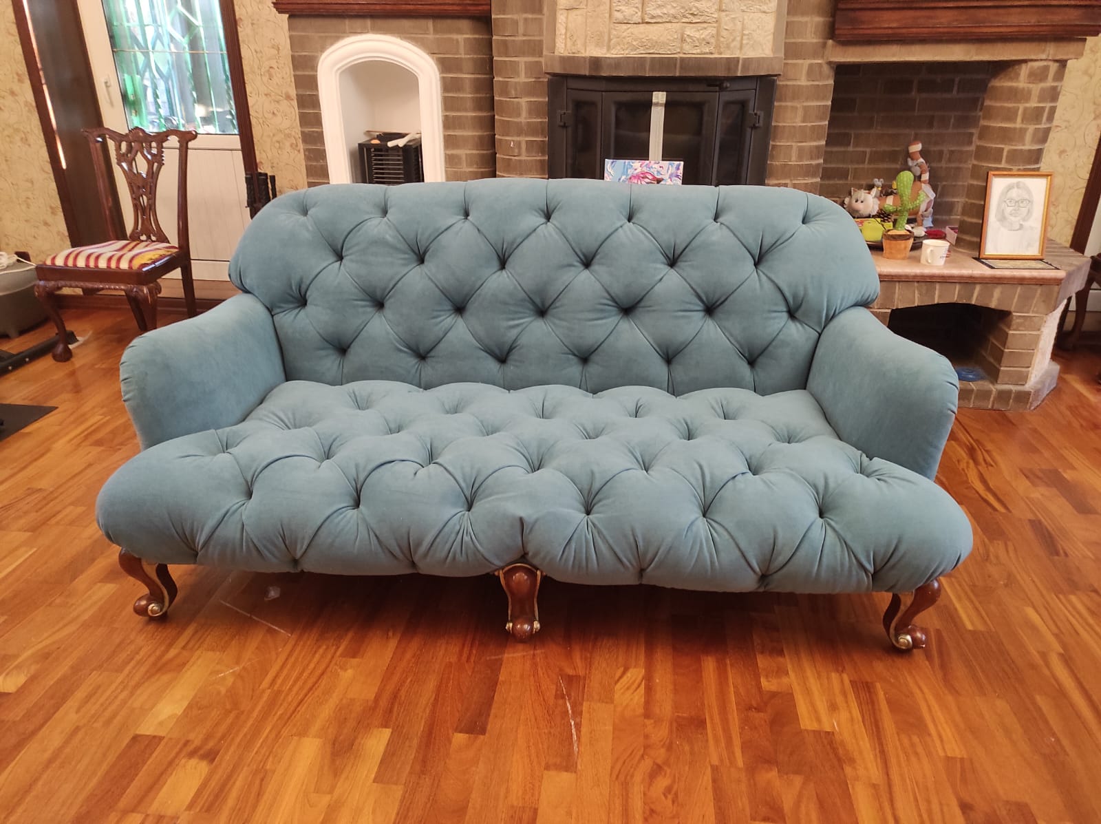 Обивка дивана.  Лосино-Петровский 