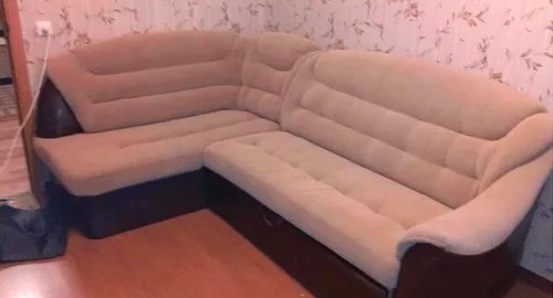 Перетяжка углового дивана.  Лосино-Петровский 